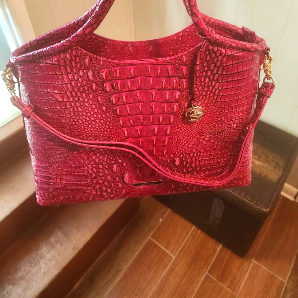 Brahmin Pink Potion Elaine Brand New Condition. NO damage inside or out.